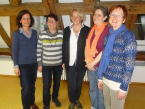Iris van Bergen, Ingrid Küsters, Sabine Metzler, Viola Sternberger, Anette, Leitz